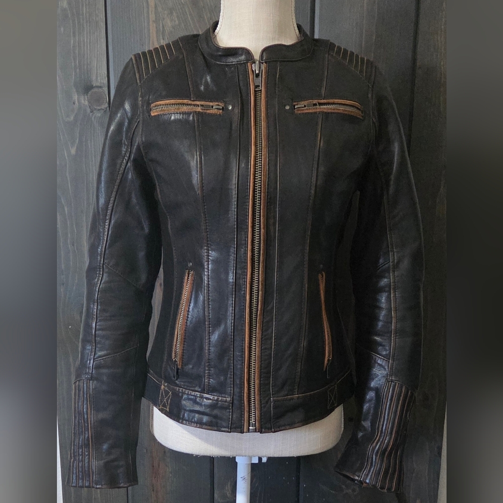 Electra Women's Motorcycle Jacket, Size XS - MFG First Co.